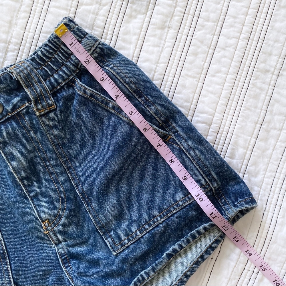 Urban Outfitters BDG Skate Shorts Denim Blue Jean Cargo Style size XS - Picture 13 of 14